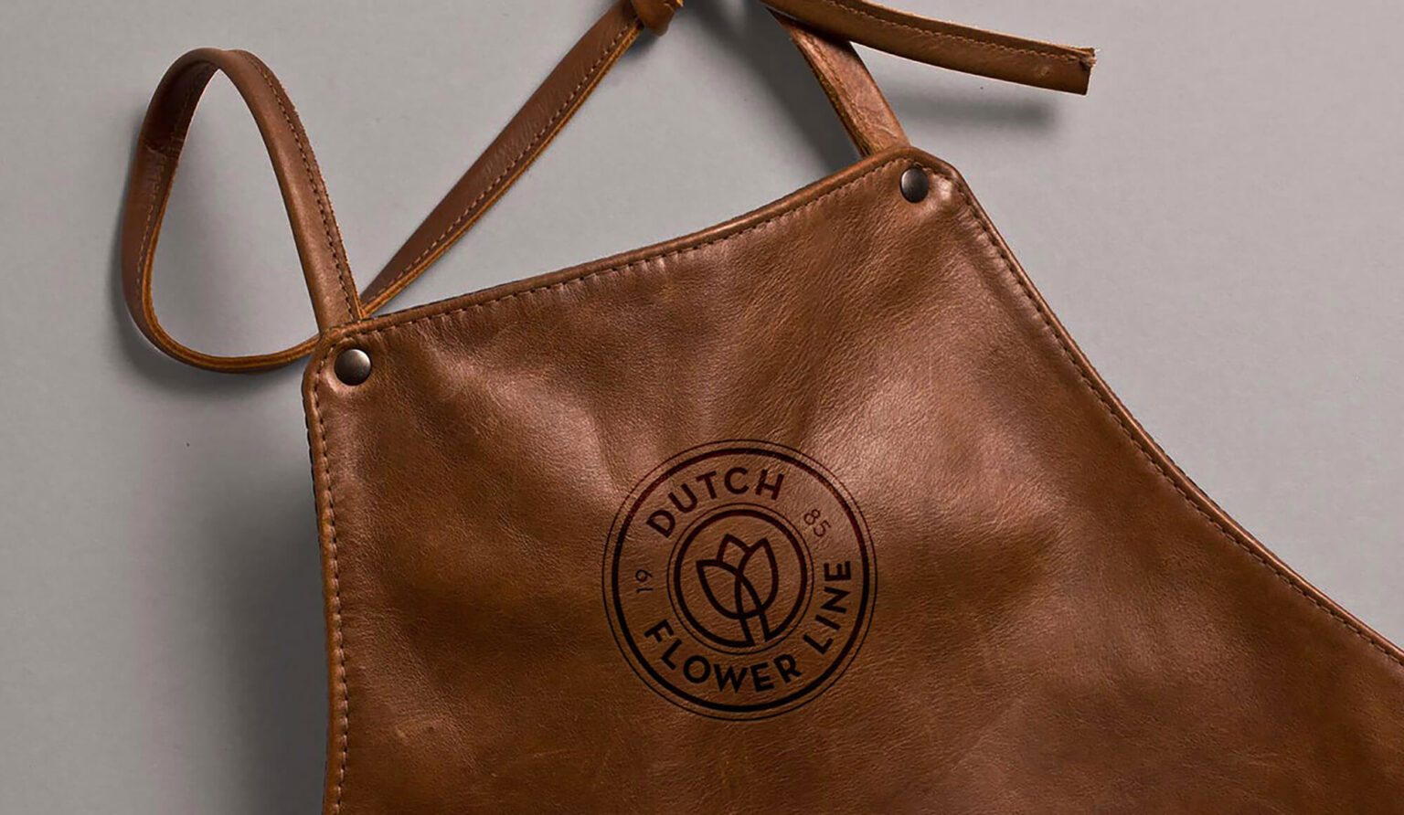 Art of Noah - Dutch flower line apron